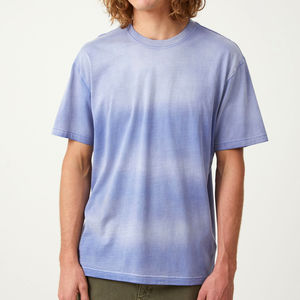 Camiseta Vintage de Cuello Redondo, 100% Poliéster, 120 g/m², Resistente a las Arrugas, Ecológica, de Secado Rápido, con Efecto Deslavado y Lavado a la Piedra, Venta al por Mayor - Product Image 1