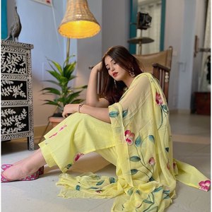 ชุดปาร์ตี้ที่สวยงามสวมใส่ด้านบนและด้านล่างพร้อมขนาด dupatta XS เพื่อลุคที่สง่างาม - Product Image 2