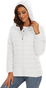 Midi length Womens <b>Cropped</b> <b>Puffer</b> <b>Jacket</b> Women's Padded Coat Women Streetwear Wholesale Manufacturer Women Apparel Manufacturer - Product Image 5
