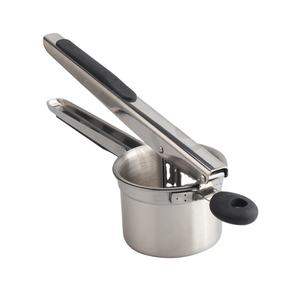 Masher pomme de terre avec fil poignée métal acier inoxydable accessoires de cuisine multifonction cuisine légumes fruits - Product Image 1