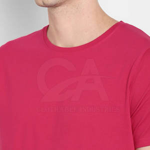 Camiseta de Tela Cómoda Hecha en Pakistán, Diseño Único, Camiseta de Verano para Hombre, Diseño de Camiseta con MOQ Bajo - Product Image 5