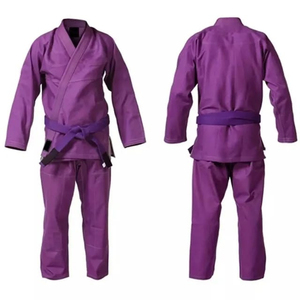 Nuevo Conjunto Profesional de Taekwondo Personalizado en Color Liso / Kimono con Logotipo Personalizado, Uniforme Unisex Elástico de Spandex/Poliéster, 500g, Resistente - Product Image 1