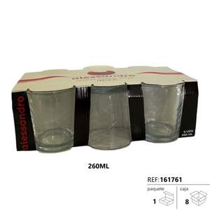 IBIZA 260ML Verres à boisson en verre VASOS CRITAL AGUA Verres élégants faits à la main - Product Image 1