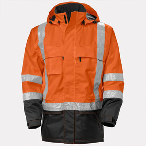 Hi Vis Construction Safety Uniforms Reflecting <b>Jacket</b> Coats Workwear High Visibility Safety Clothing Security <b>Worker</b> <b>Jackets</b> - Product Image 1