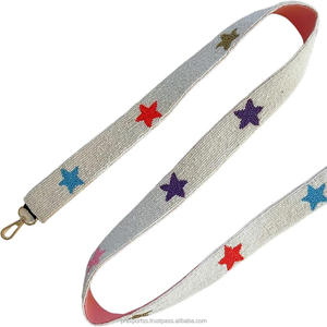 À la mode Gameday Go Utes sangle perlée personnalisé à la main sac à main sangle réglable broderie épaule ceinture sac sangle collège mode - Product Image 4