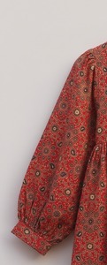 Cotton Lace Floral Hand Block Print Women's Indian Boho Style Tank <b>Tops</b> - Product Image 2