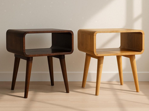 Mesitas de Noche Elegantes para Dormitorio, Mesita de Noche Moderna de Madera para Dormitorio y Hogar - Product Image 4