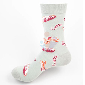 2026 New Arrival Customized Designed Crew <b>Socks</b> Make Your Own Design Casual <b>Socks</b> Cheap Price Cotton/<b>Wool</b> Breathable Men's - Product Image 6