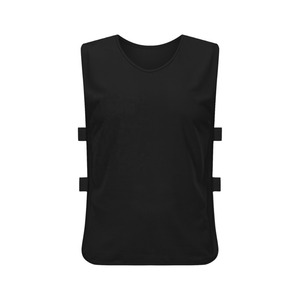 Gilet de sport sans manches bleu royal, matière en maille respirante, col rond, unisexe adulte, toutes saisons, couleur unie, coupe classique - Product Image 6