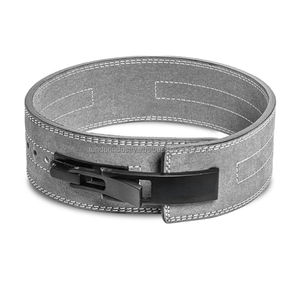 Boucle à levier fabriquée Ceinture d'haltérophilie en cuir de vachette pour la gymnastique Ceinture de trempage d'haltérophilie - Product Image 5