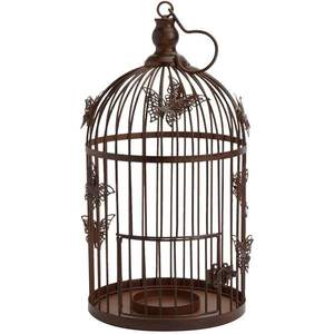 Jaula Decorativa Colgante de Metal con Diseño Floral para Centros de Mesa de Boda y Decoración de Eventos Románticos - Product Image 5