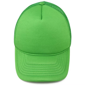 หมวกแก๊ปเบสบอลแบบ 5 ชิ้นส่วน ปรับแต่งได้สำหรับผู้ชาย ทำจากหนังกลับ พร้อมตาข่ายและป้ายปักโลโก้ สามารถเลือกโลโก้ของตัวเองได้ - Product Image 1