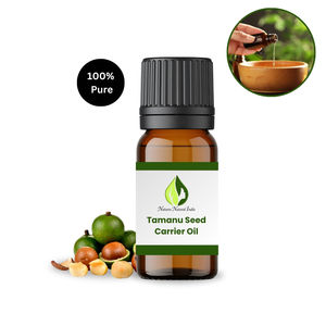 Aceite de Almendras Dulces Crudo Prensado en Frío 100% Puro y Natural para el Cuidado de la Piel, Empaque Personalizado, Exportadores India Natures Oils - Product Image 2