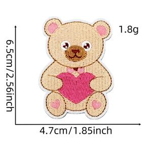 Custom Embroidery Patch Factory Wholesale Abstract Fabric Applique for <b>Jackets</b> Hats Backpacks Clothing Decorative Iron On Sew On - Product Image 6