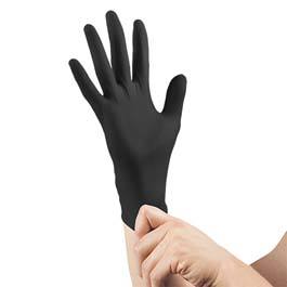 Custom Pack OEM Black Nitrile Powder Free <b>Disposable</b> <b>Gloves</b> Multipurpose Trusted Good Protection Safety - Product Image 2