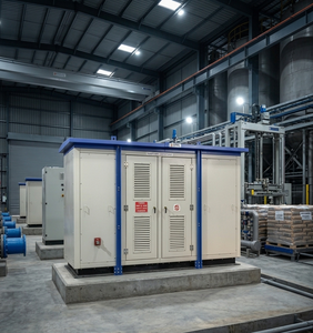Subestación Compacta Refrigerada por Aceite de 1250 kVA y 20 kV de Eficiencia Energética, Transformador de Cobre de 400 V con Paneles HT LT de Marca, Estándar IEC - Product Image 4
