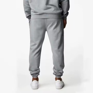 Warm 100% Polyester Tracksuit Casual Sports Set for Winter Lightweight <b>Jogging</b> & Running Solid Pattern Eco-Friendly Sweat Suit - Product Image 2