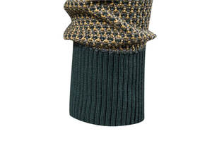 T-shirts personnalisés imprimés pour hommes, col roulé décontracté, tricoté, 100% polyester, manches longues, coupe classique, mode d'hiver - Product Image 6