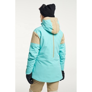 Chaqueta de Esquí para Mujer, Chaqueta de Snowboard Impermeable, Abrigo de Invierno para Exteriores con Capucha para Esquiar, Chaqueta de Esquí Premium para Mujer - Product Image 6