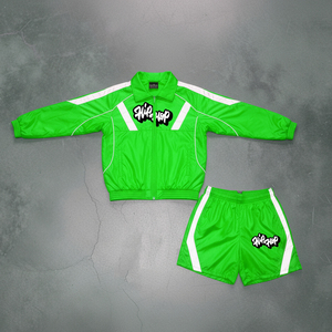 Conjunto Corto Unisex Personalizado, 100% Poliéster, Cortavientos, Resistente al Viento, Ecológico, Transpirable, Ropa Urbana, Logotipo Personalizado - Product Image 5