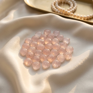 Cuarzo Rosa Natural, Corte Rosa, 12x12mm, Cabujón de Piedra Preciosa Suelta para Joyería, de Rajasthan - Product Image 4