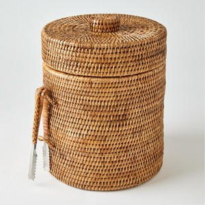 Portable ice <b>bucket</b> with handle rattan wine <b>buckets</b> competitive price chiller basket for drinks - Product Image 3