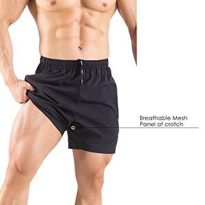 Shorts deportivos transpirables para entrenamiento, fitness, gimnasio, correr, para hombre, unisex, para exteriores, de alta calidad. - Product Image 1