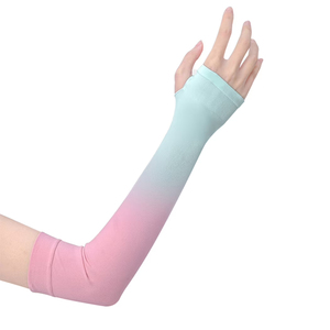 Manchons de bras pour le basketball, la course à pied, le cyclisme, le volley-ball, avec trou pour le pouce, logo personnalisé, protection UV, rafraîchissants, écologiques, résistants à l'eau - Product Image 3