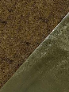 High Quality Natural Cowhide Genuine <b>Leather</b> Pebble Grain Olive Shade Different Colors for Shoes Luggage Garment Accessories - Product Image 4