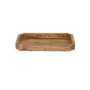Plateau de service en bois modèle 8 de qualité supérieure, design élégant pour aliments, boissons, thé, café, jus, collations, plateaux décoratifs - Product Image 4