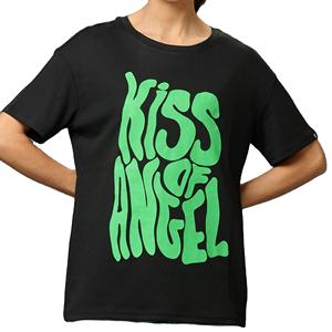 Camiseta de media manga de gran tamaño transpirable unisex manga corta ecológica para mujeres y niñas gran oferta - Product Image 1