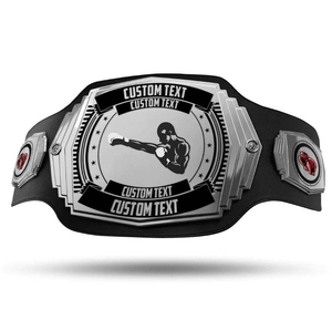 Ceinture de championnat en cuir personnalisée de qualité supérieure pour la lutte, avec nom et logo personnalisés, taille haute, unisexe - Product Image 2