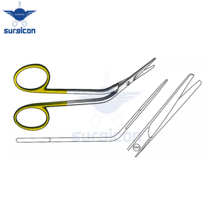 กรรไกรผ่าตัด Fomon ขนาด 15 ซม. / 6 นิ้ว พร้อมใบมีดทังสเตนคาร์ไบด์ TC GOLD เพื่อการตัดที่แม่นยำและเชื่อถือได้ - Product Image 5