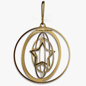 Boules de Noël rondes rouges et blanches de qualité export, style fantaisie, à suspendre, vente chaude, ensemble de 2 à sublimer - Product Image 4