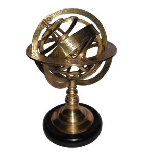 Soporte de madera Vintage de globo de Metal coleccionable, decoración de escritorio con clase victoriana antigua, mapa del mundo de estilo único de latón, superventas - Product Image 2