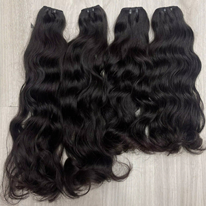 Cabello Humano Vietnamita 100% Natural, Ondulado, Textura Luminosa, Sin Enredos, Mínimo Desprendimiento, Listo para Enviar - Product Image 1