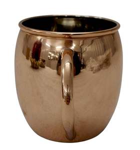 Taza de cobre 100% puro, adecuada para bebidas, agua, jugo, de fabricante y proveedor indio. - Product Image 5