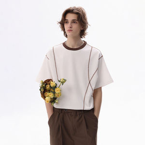 เสื้อยืดโอเวอร์ไซส์ผู้ชาย OEM 2026 รุ่นใหม่ล่าสุด ผ้าฝ้าย 100% พิมพ์ลาย DTG หนานุ่ม ซักย้อมสีแบบ Stone Acid Wash สไตล์วินเทจ พร้อมสกรีนโลโก้ตามสั่ง - Product Image 2
