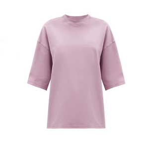 เสื้อยืดแขนสั้นผู้หญิง เสื้อยืดกีฬาผ้าฝ้ายทรงหลวม ระบายอากาศได้ดี - Product Image 2