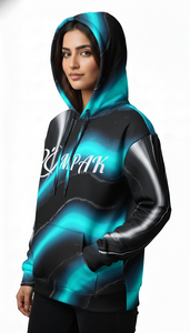 เสื้อฮู้ดดี้โอเวอร์ไซส์ยูนิเซ็กส์สไตล์ร่วมสมัย พร้อมลายพิมพ์ซับลิเมชั่นคุณภาพสูง สำหรับแฟชั่นสตรีทแวร์ - Product Image 4