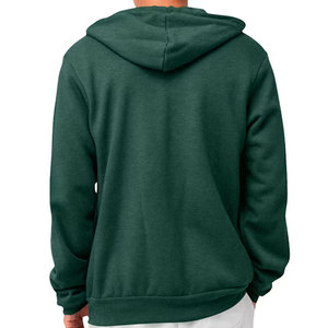 Sweat-shirt à capuche Bella Canvas 3739 en molleton éponge avec fermeture éclair, qualité supérieure, léger, unisexe, pour la personnalisation en détail - Product Image 2