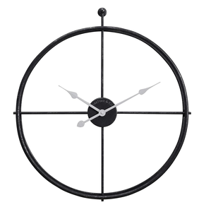 Reloj de Pared Metálico Contemporáneo de Color Personalizado al por Mayor, Hecho a Mano, Económico, con Agujas, de Cuarzo y Energía Solar - Product Image 2