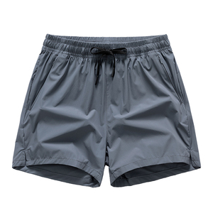 Shorts de sport décontractés pour hommes en soie glacée respirante avec poches et cordon de serrage, séchage rapide, pour la course à pied, OEM - Product Image 6