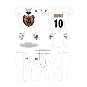 Este conjunto de uniformes de fútbol americano personalizados por sublimación, directamente de fábrica, facilita la adquisición de ropa corporativa de forma rápida y sencilla. - Product Image 4