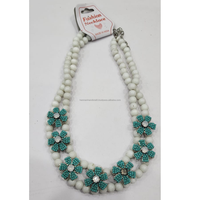 Collier en acier inoxydable plaqué or PVD 18K pour femmes, plage, vacances, grosses étoiles, perles, bijoux pour femmes