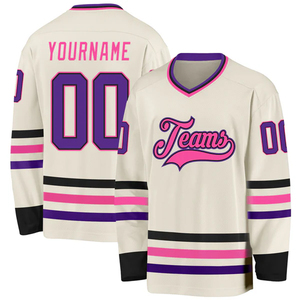 Maillots de hockey OEM USA, broderie personnalisée, fabricant et fournisseur de vêtements d'équipe de hockey sur glace - Product Image 4