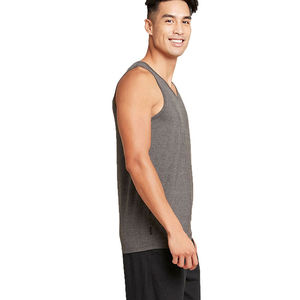 Débardeur de sport sans manches pour homme 100% coton respirant à séchage rapide pour la musculation et le fitness - Product Image 3