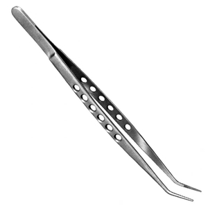 Pinzas Dentales de Acero Inoxidable, Pinzas de Precisión para Algodón, para Clínicas Dentales, Procedimientos Quirúrgicos y Aplicaciones de Laboratorio - Product Image 3