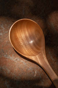 Espátula de Cocina Artesanal de Madera de Neem – Espátula de Cocina Antiadherente de Mango Largo Natural, Segura para Alimentos, para Uso Diario - Product Image 2