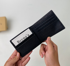 Classic Luxury Genuine <b>Leather</b> RFID Blocking Slim Bi-Fold <b>Wallet</b> with Large Capacity Waterproof Design for <b>Men</b> and Women - Product Image 2